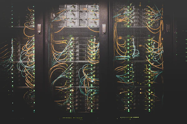 Servidores en un centro de datos
